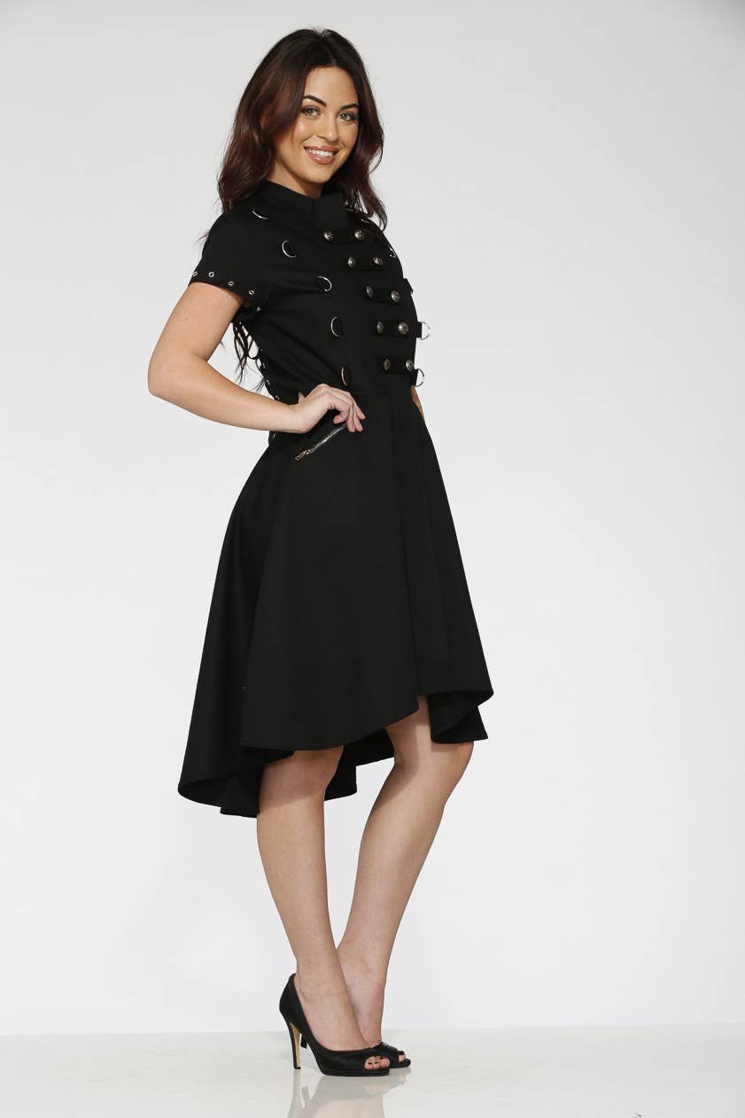 10270 Black HiLo Dress