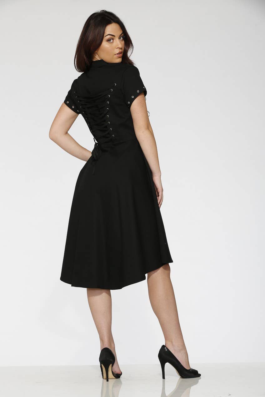 10270 Black HiLo Dress