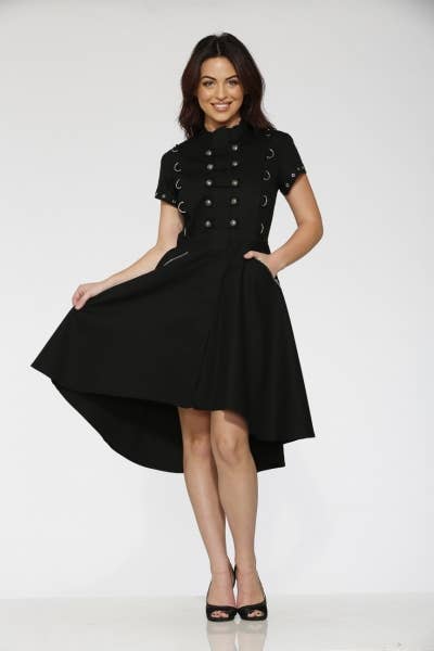 10270 Black HiLo Dress